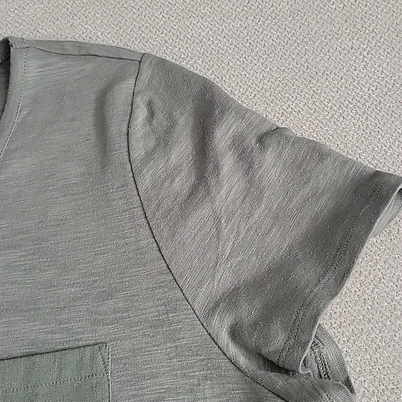 Soft Surrounding Dress Olive Green Linen Blend Midi Stretch Transitional 1X XLP - Picture 5 of 16